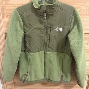 The North Face Olive Green Fleece Jacket